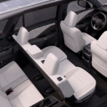 Interior overview of a 2026 Lexus TX 350 SUV