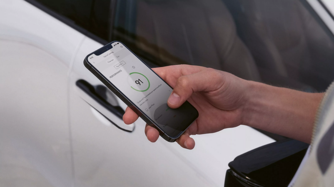 Lexus Digital Key smartphone app